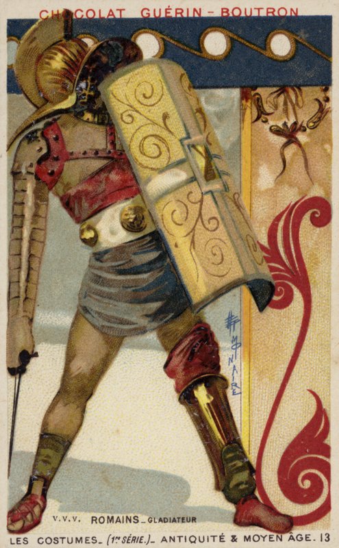 romersk gladiator av French School