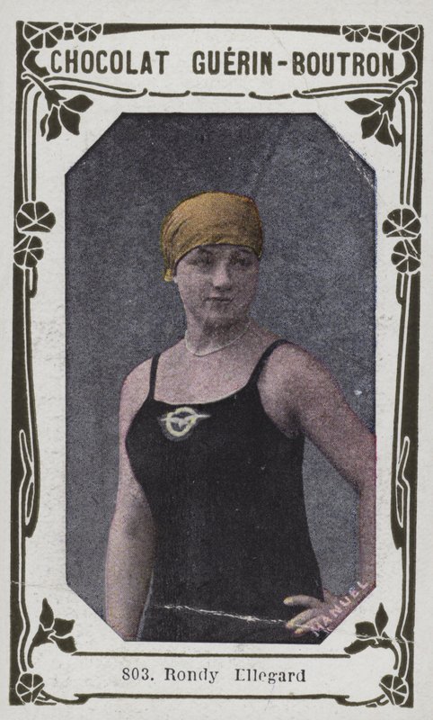 Rondy Ellegard (färgad bild) av French School