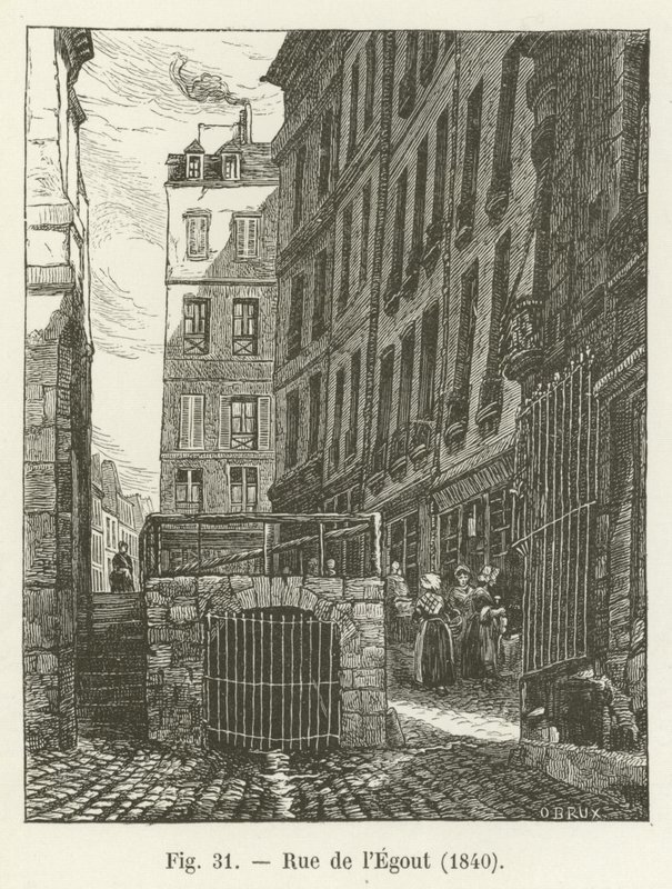 Sewer Street, 1840 av French School