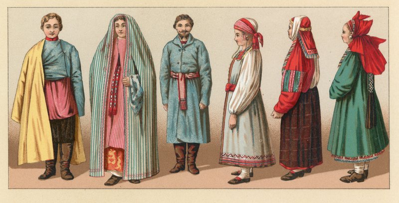Rysslands kostym av French School