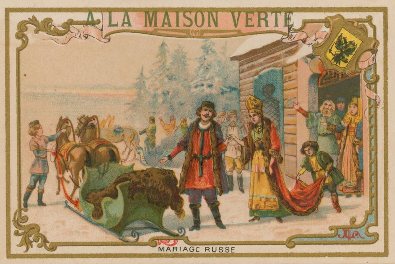 ryskt bröllop av French School