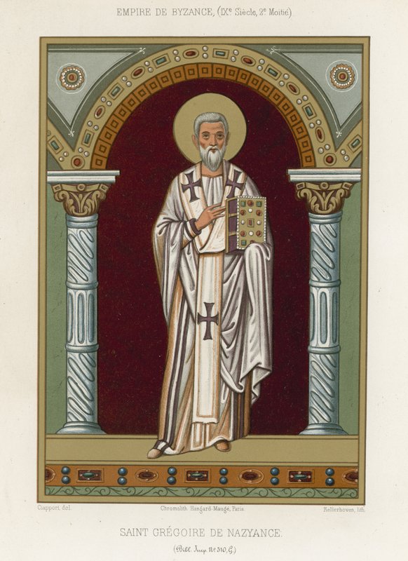 Saint Gregory of Nazianzus av French School