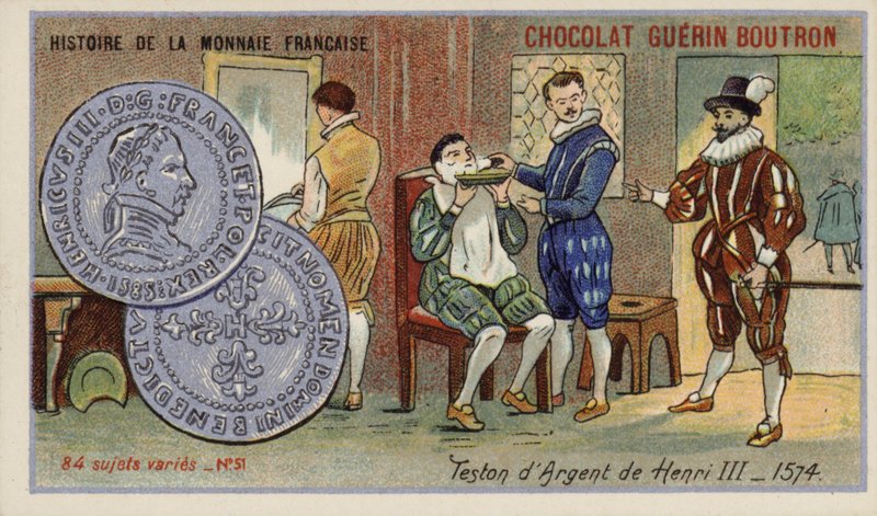 Silverteston av Henry III av French School