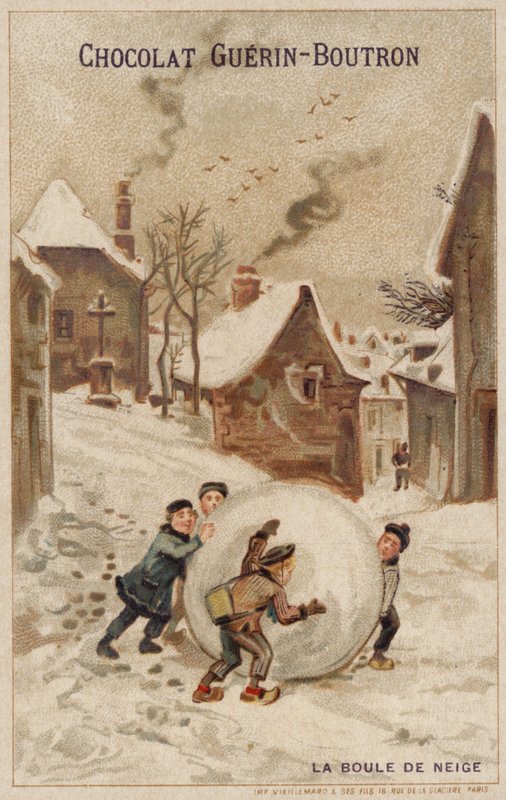 Snowball (chromolitho) av French School