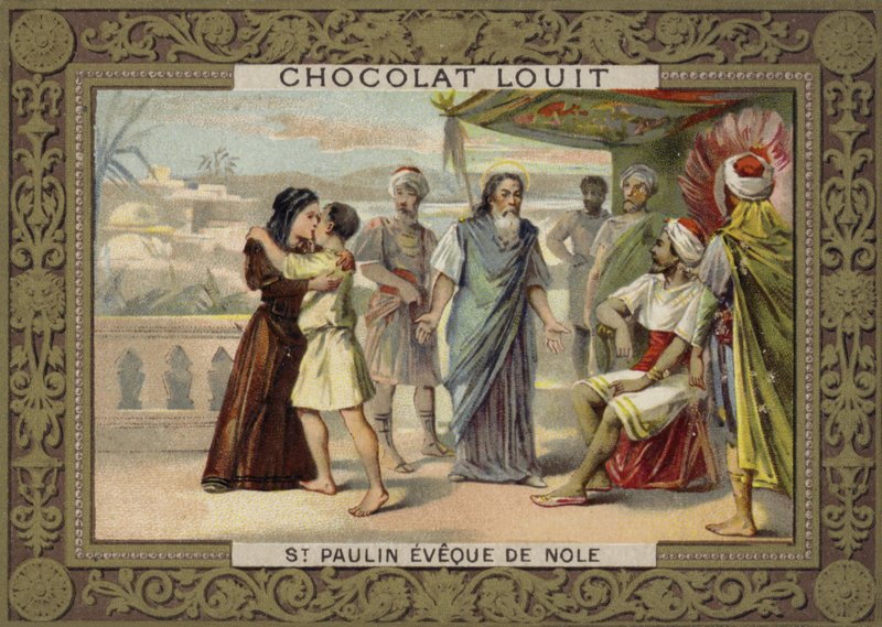 St Paulinus, biskop av Nola av French School