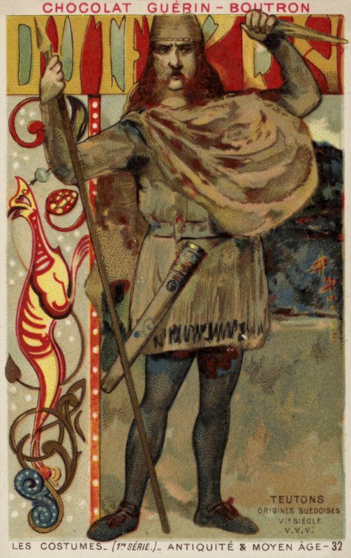 Svensk vikingadräkt, 600-talet av French School