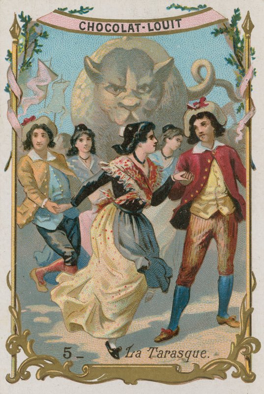 Tarasque, Provences legendariska drake av French School