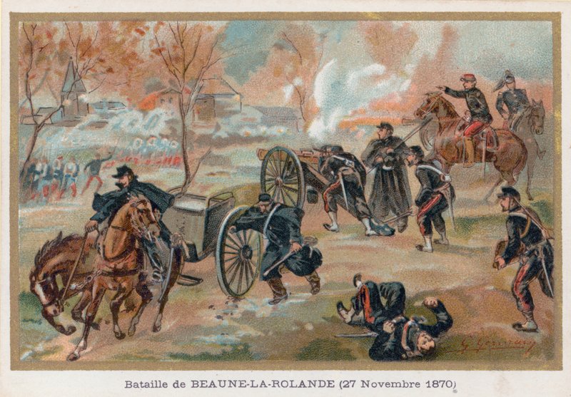 Slaget vid Beaune-La-Rolande av French School