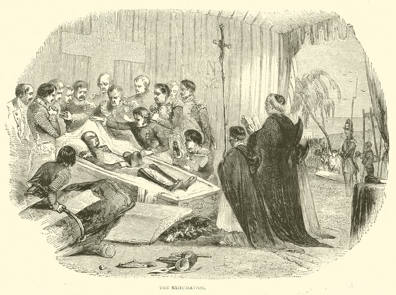 Exhumation (gravyr) av French School