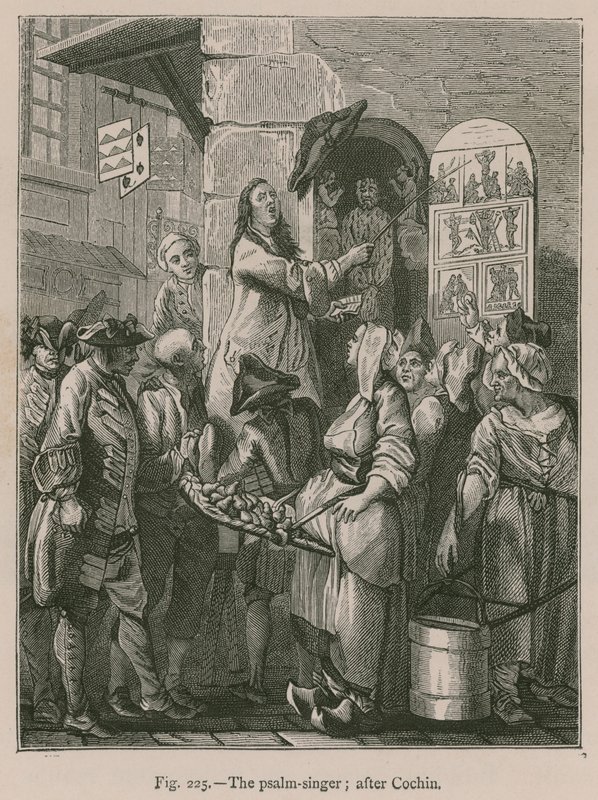 Psalmsångaren; efter Cochin av French School