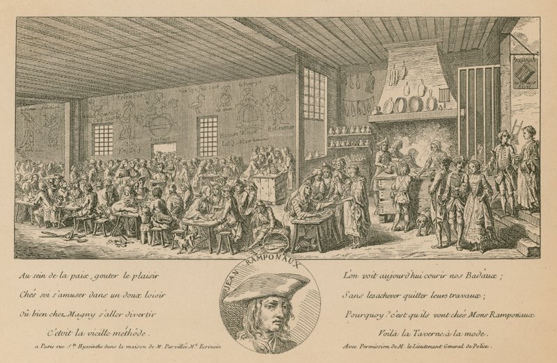 Ramponaux Tavern av French School