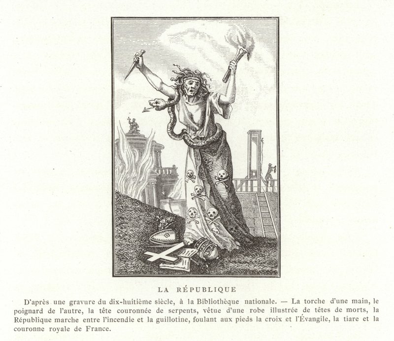 Republiken, franska revolutionen av French School