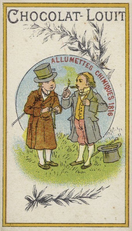 Den kemiska matchen, 1816 av French School