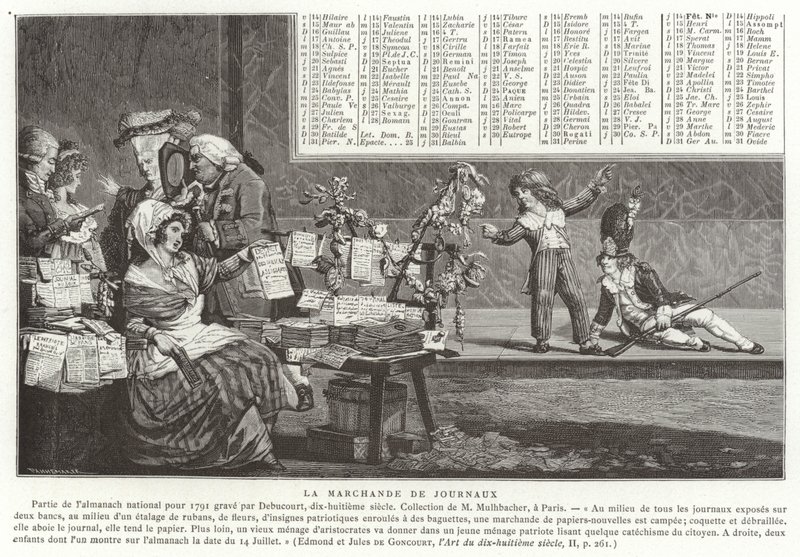 Tidningsförsäljaren av French School