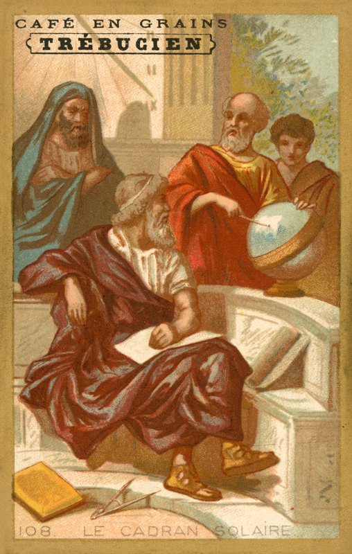 Soluret (chromolitho) av French School