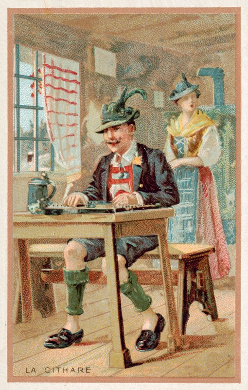 Cittran (chromolitho) av French School