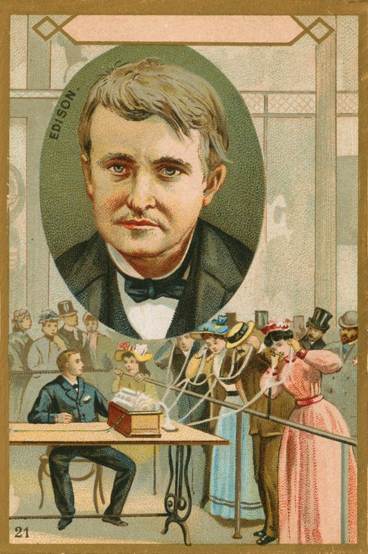 Thomas Edison av French School