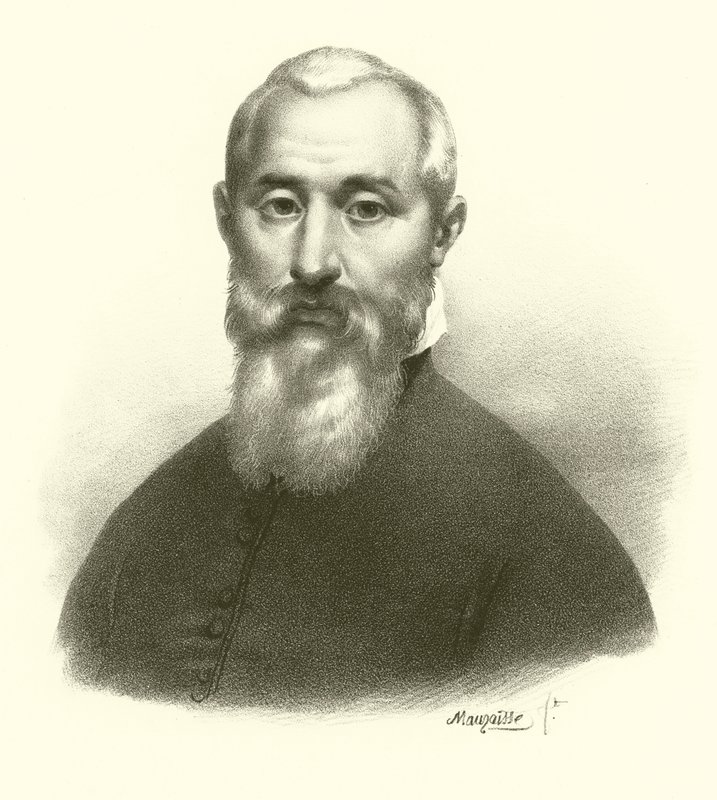 Tintoretto, porträtt av French School