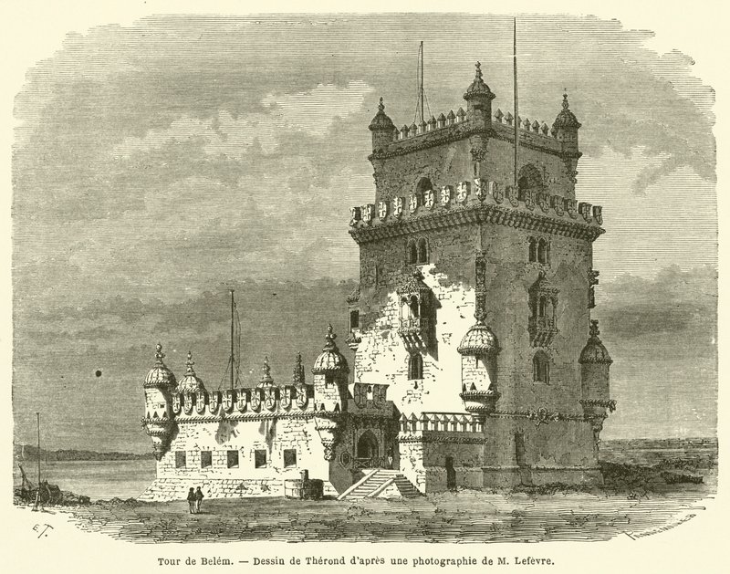 Tour de Belem (gravyr) av French School