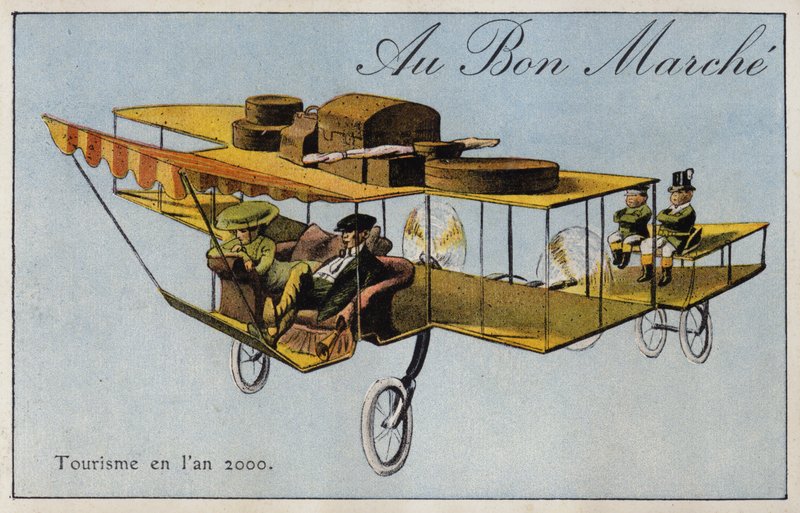Turism år 2000 (chromolitho) av French School