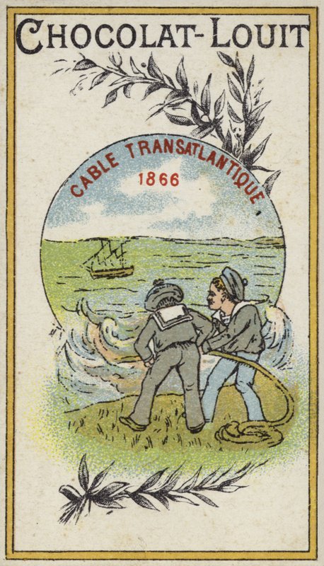 Transatlantisk telegrafkabel, 1866 av French School
