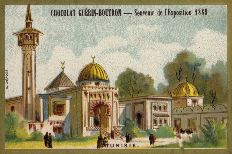 Tunisien (kromolit) av French School