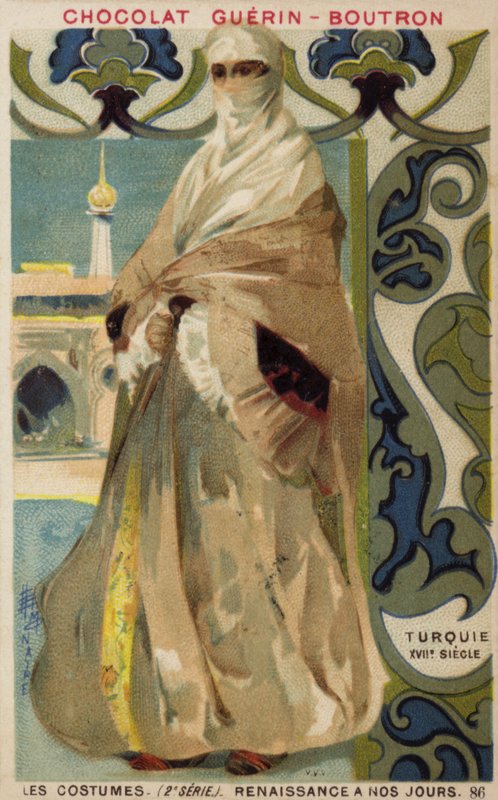 Turkisk dräkt, 1600-tal av French School