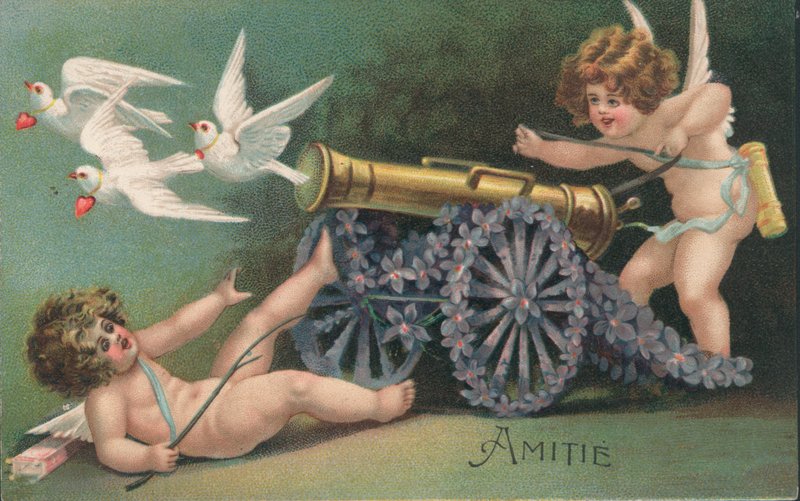 Alla hjärtans Cupid av French School