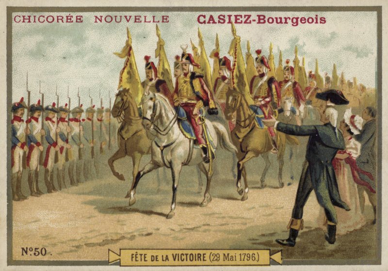 Segerparad, 29 maj 1796 av French School
