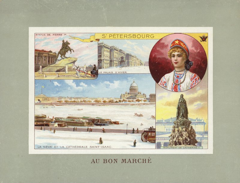 Utsikt över St Petersburg av French School