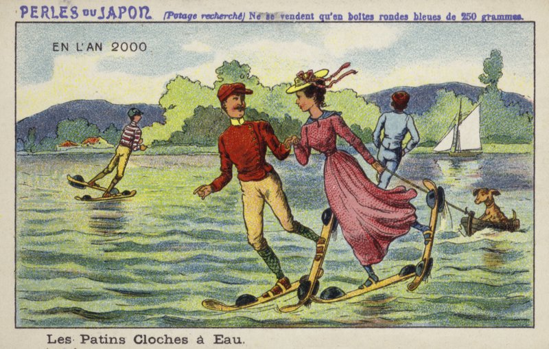 Vattenskridskoåkning år 2000 av French School