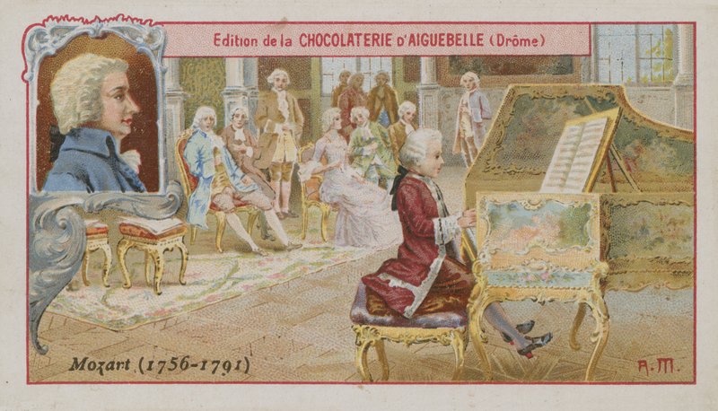 Wolfgang Amadeus Mozart, österrikisk kompositör av French School
