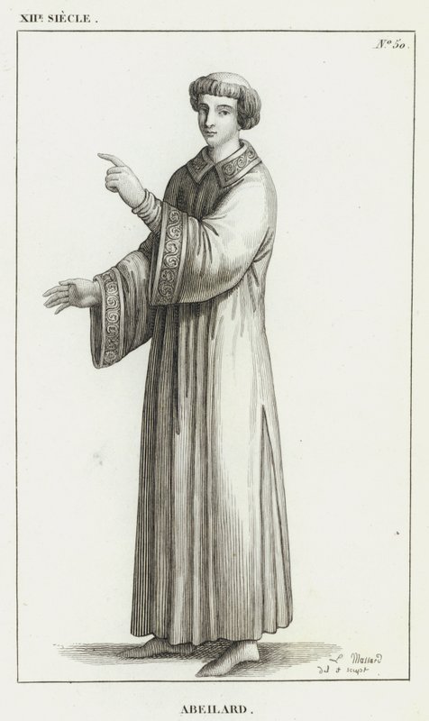 XII Century, Abeilard (gravyr) av French School