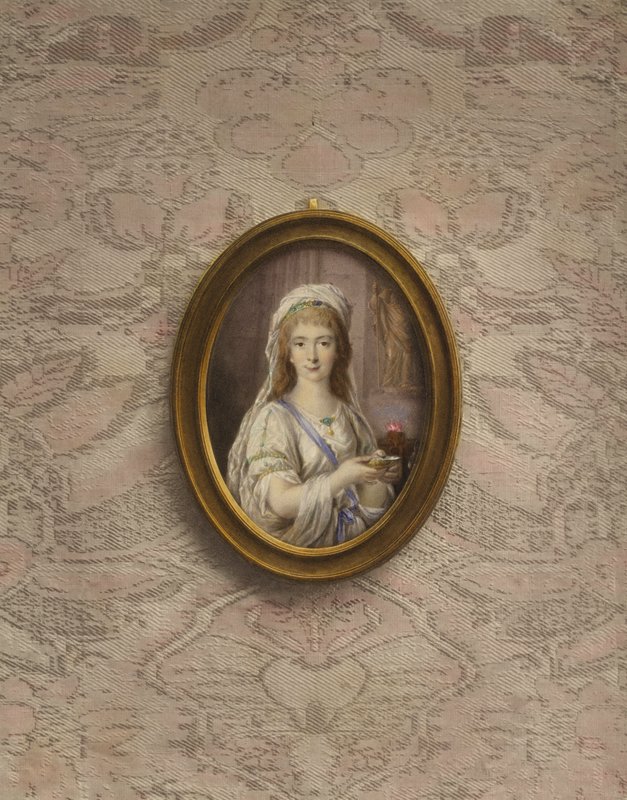 Portrait of a Vestal Virgin  av Friedrich Heinrich Fuger