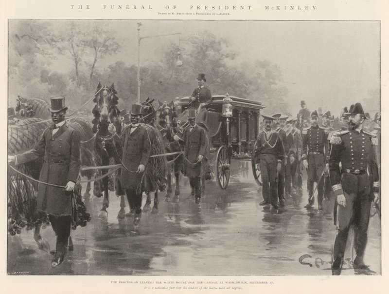President McKinleys begravning av G.S. Amato
