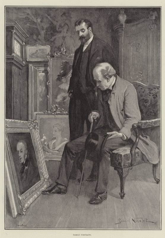 Familjeporträtt av Gabriel Nicolet