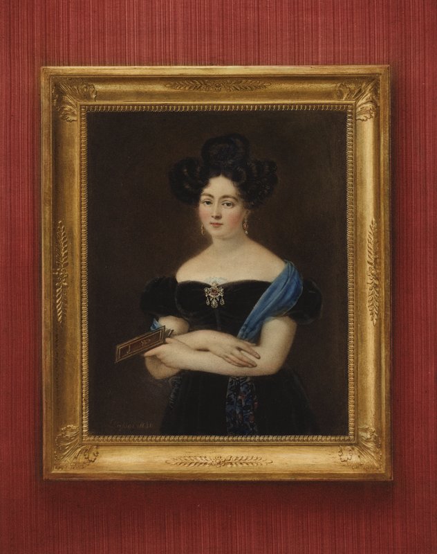 Portrait of an unknown lady  av Gabriel Aristide Passot