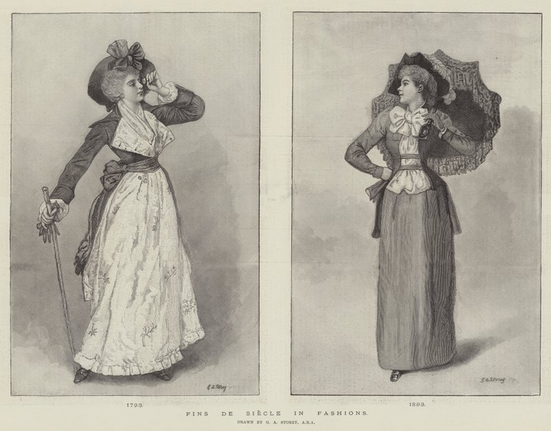 Fins de Siecle i mode av George Adolphus Storey