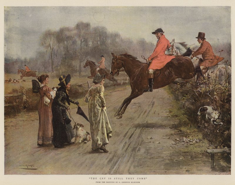 The Cry is Still They Come (chromolitho) av George Goodwin Kilburne