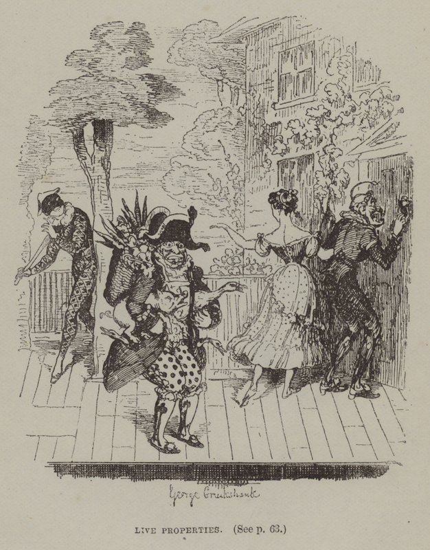 Live Properties (gravyr) av George (after) Cruikshank