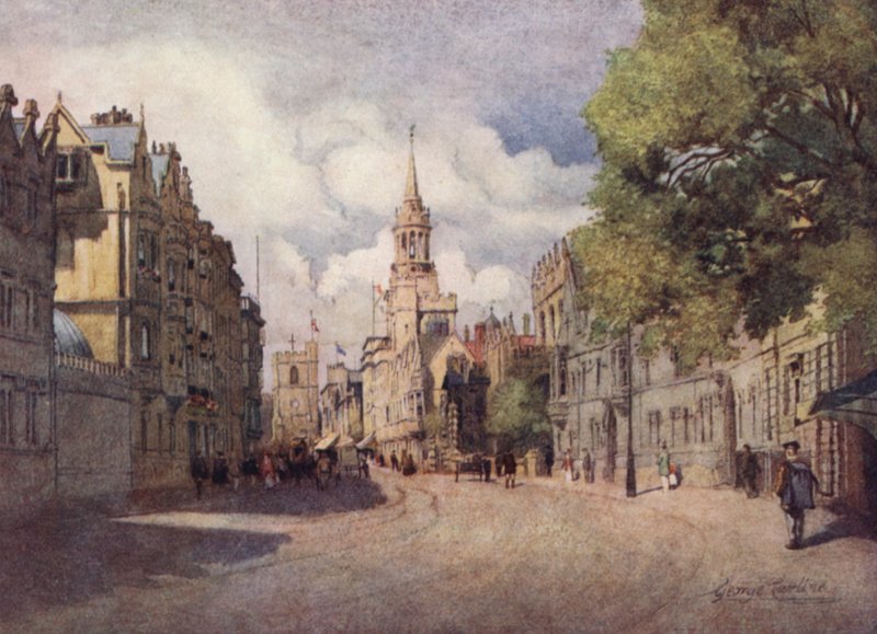 Oxford: The High av George Carline