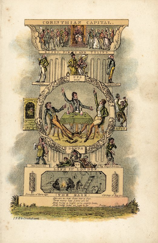 Korintiska huvudstaden av George Cruikshank