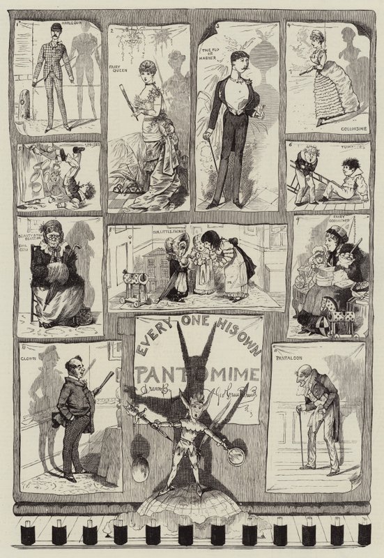 Var och en sin egen pantomime av George Cruikshank