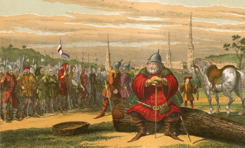 Falstaff av George Cruikshank