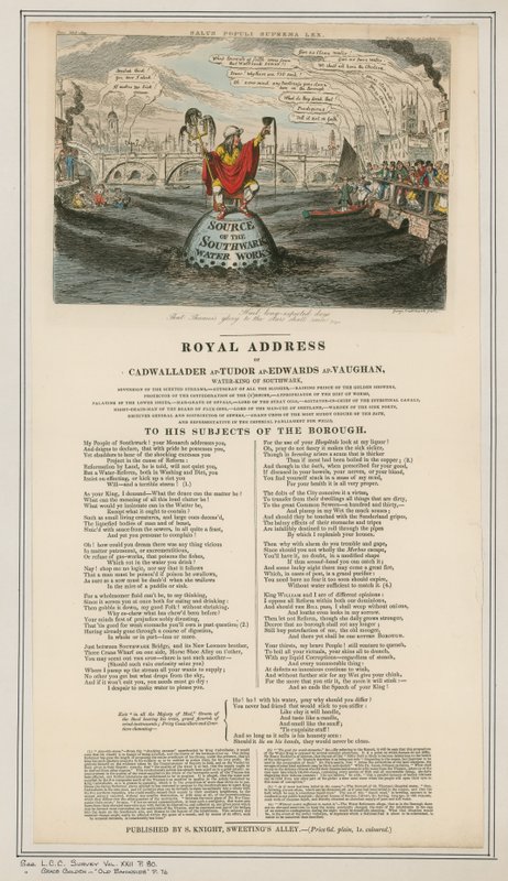 Southwark vattenverk av George Cruikshank
