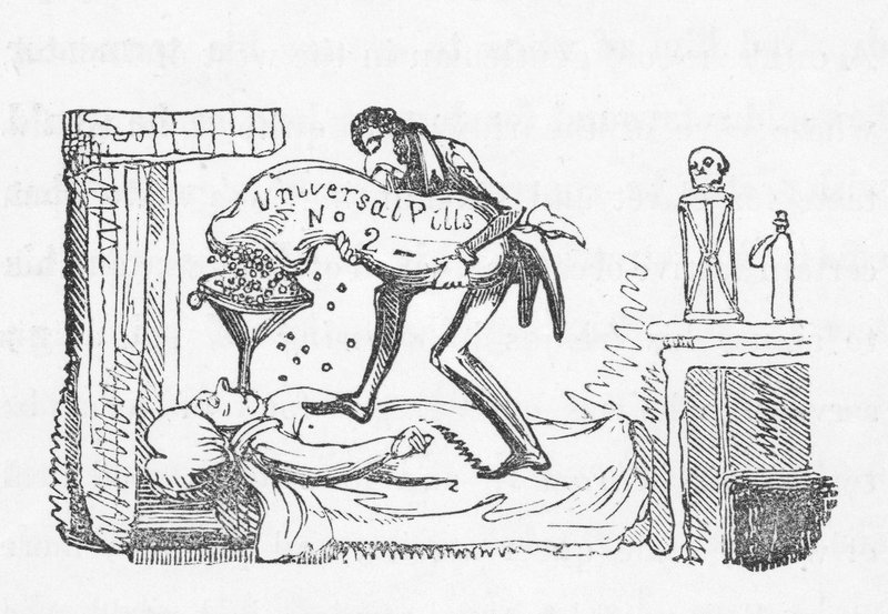 Universalpiller (gravyr) av George Cruikshank