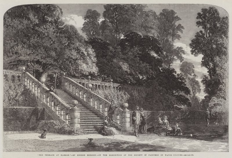 Terrassen vid Haddon av George Haydock Dodgson
