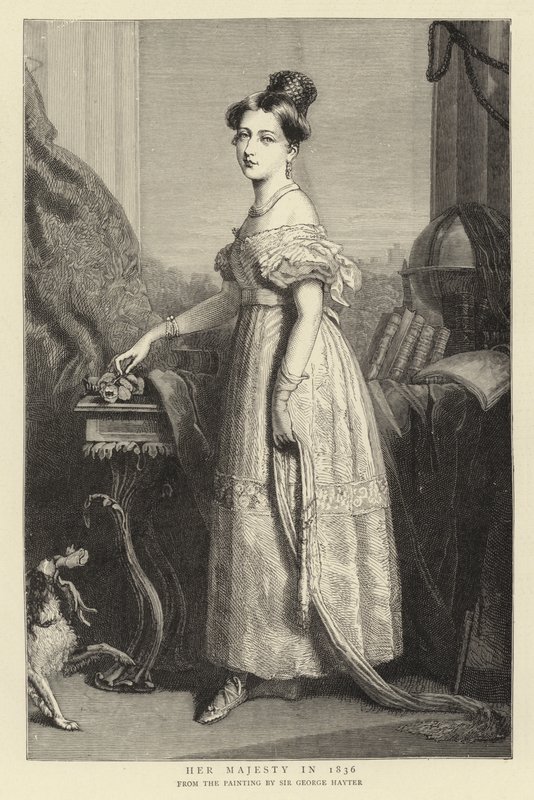 Hennes Majestät år 1836 av George Hayter