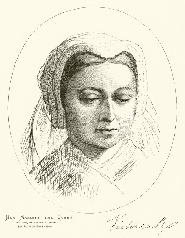 Drottning Victoria av George Housman after Thomas