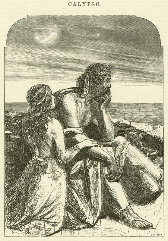 Calypso (gravyr) av George John Pinwell